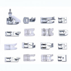 Caja prensatelas multifuncional con 16 modelos